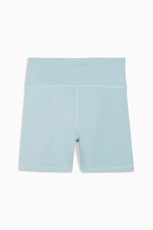 PUMA FIT Women's High Waist 5" Shorts, Turquoise Surf, extralarge-GBR